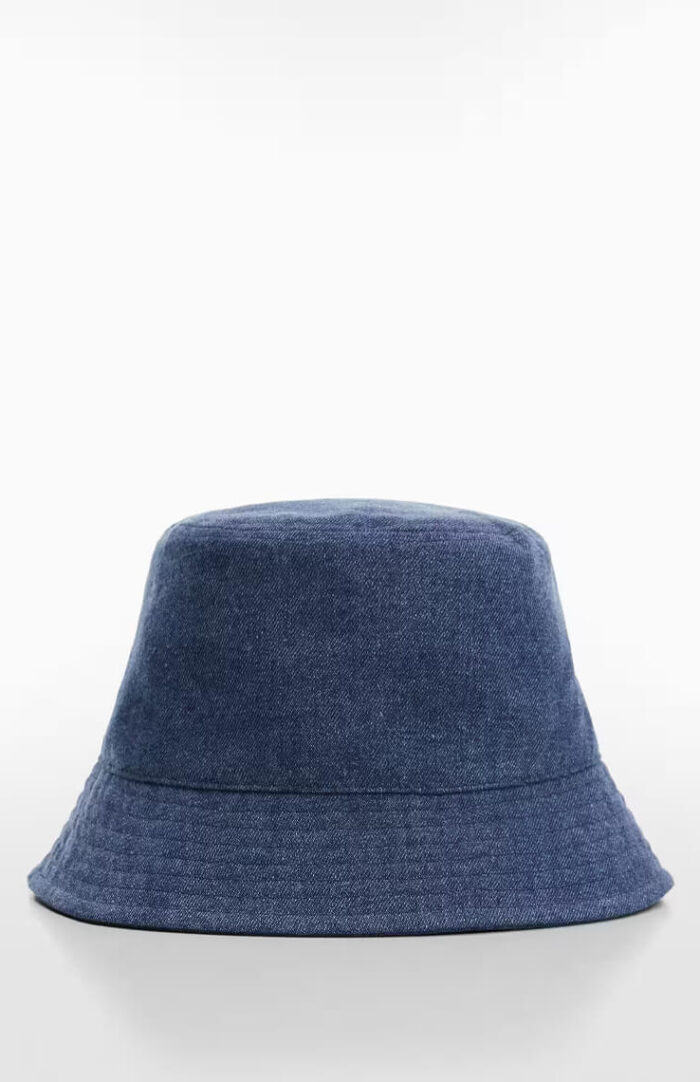Denim bucket hat
